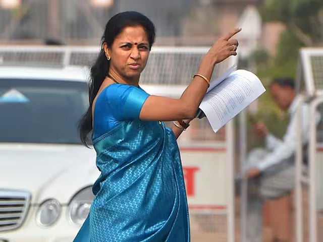 NCP (SP) leader Supriya Sule | - PTI